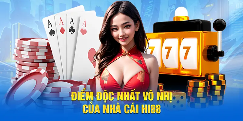 Điểm độc nhất vô nhị của nhà cái HI88Điểm độc nhất vô nhị của nhà cái HI88
