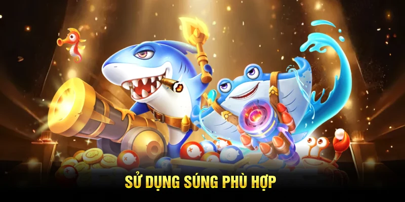 Sử dụng súng phù hợp