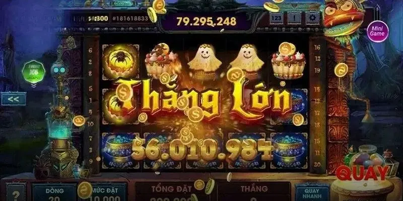 Vua nổ hũ sở hữu tỷ lệ thắng lớn